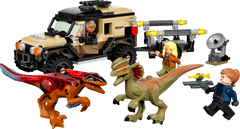 LEGO 76951 Jurassic World Pyroraptor & Dilophosaurus Transport