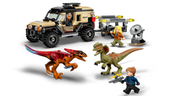 LEGO 76951 Jurassic World Pyroraptor & Dilophosaurus Transport