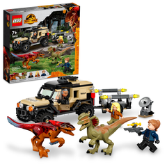 LEGO 76951 Jurassic World Pyroraptor & Dilophosaurus Transport