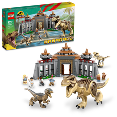 LEGO 76961 Jurassic World Visitor Center: T. Rex & Raptor Attack