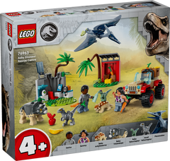 LEGO 76963 Jurassic World Baby Dinosaur Rescue Center