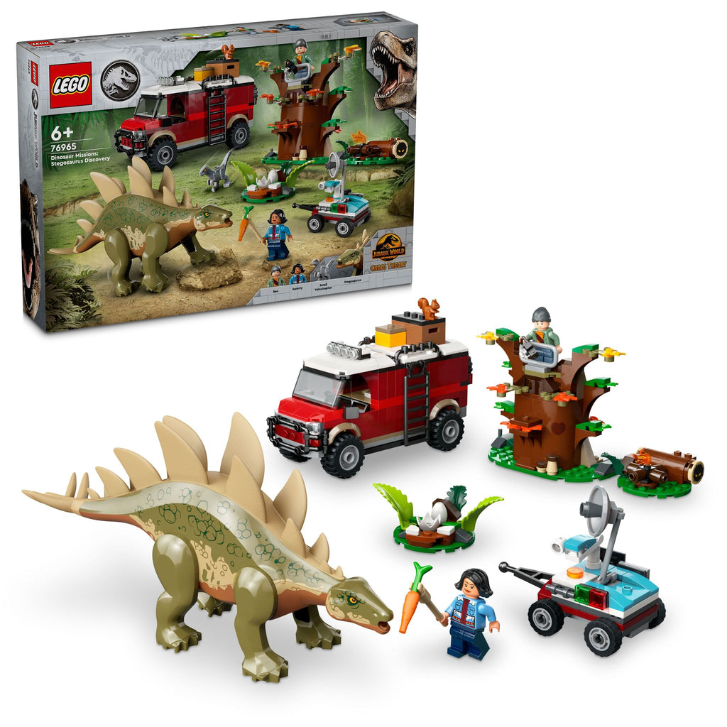 LEGO 76965 Jurassic World Dinosaur Missions: Stegosaurus Discovery