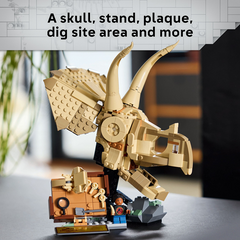 LEGO 76969 Jurassic World Dinosaur Fossils: Triceratops Skull