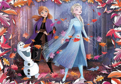 Clementoni 104 Piece SupeRColor Brilliant Puzzle Frozen II Olaf Anna Elsa