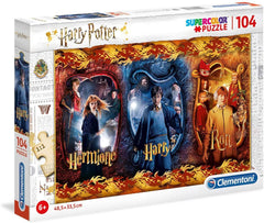 Clementoni 104 Piece SupeRColor Puzzle Harry Potter Hermione Harry Ron