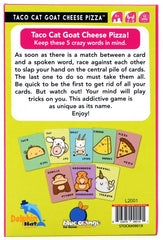 Taco Cat Goat Cheese Pizza Card Game