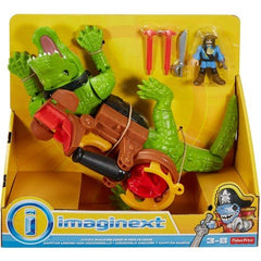 Fisher-Price Imaginext Walking Croc & Pirate Hook