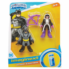 Fisher-Price Imaginext Super Friends Figurines Batman And Huntress