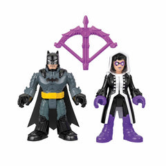 Fisher-Price Imaginext Super Friends Figurines Batman And Huntress