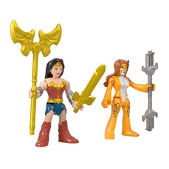 Fisher-Price Imaginext Super Friends Figurines Wonder Woman And Cheetah