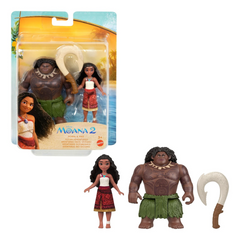 Disney Moana & Mauii Demigod 2 Pack