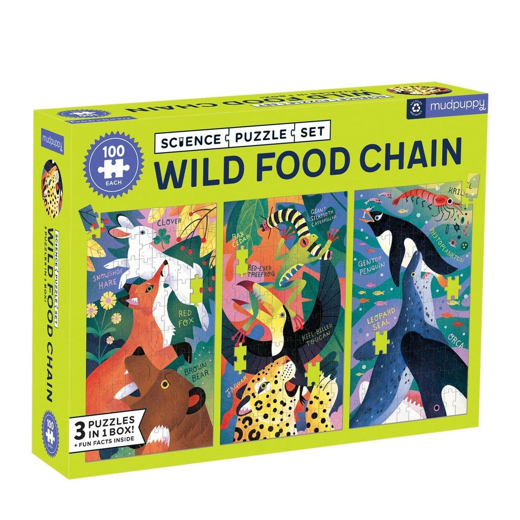 Mud Puppy Wild Food Chain Science Puzzle