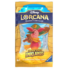 Disney Lorcana TCG S3 Into The Inklands Booster Pack Assorted Styles