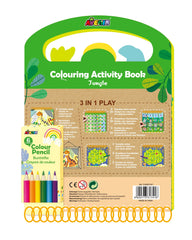 Avenir Colouring Activity Book Jungle