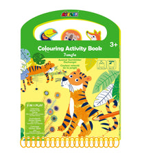 Avenir Colouring Activity Book Jungle