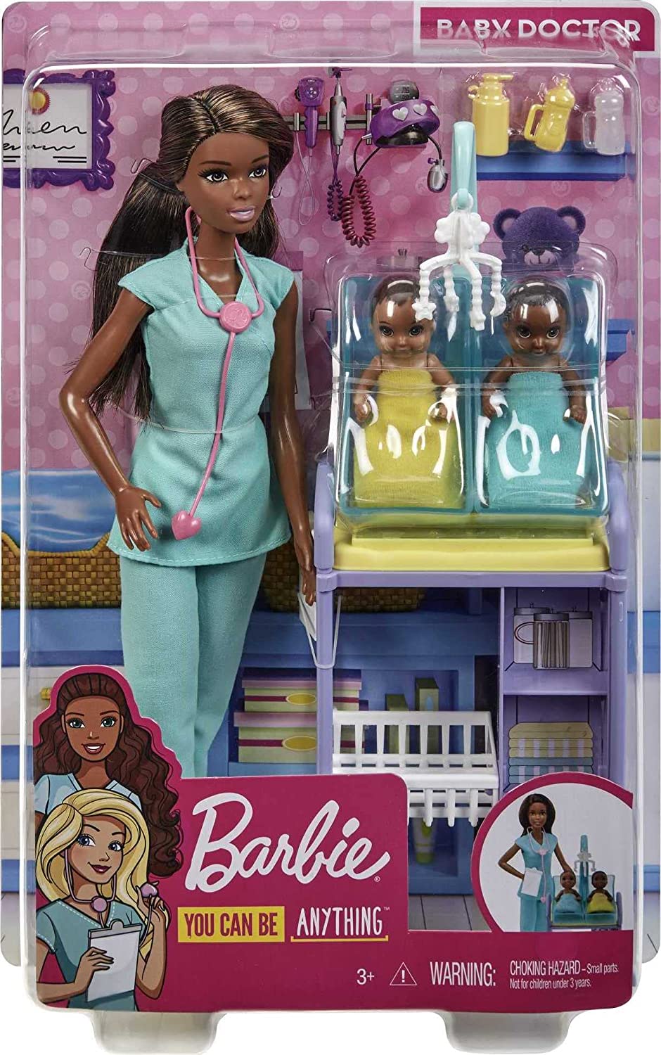 Barbie Career Doll & Playset Baby Doctor Brunette – Toyworld NZ