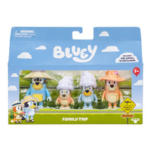 Bluey S11 Figure 4 Pack - Family Trip