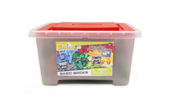 Build Me Up 920 Piece Basic Bricks With Storage Container