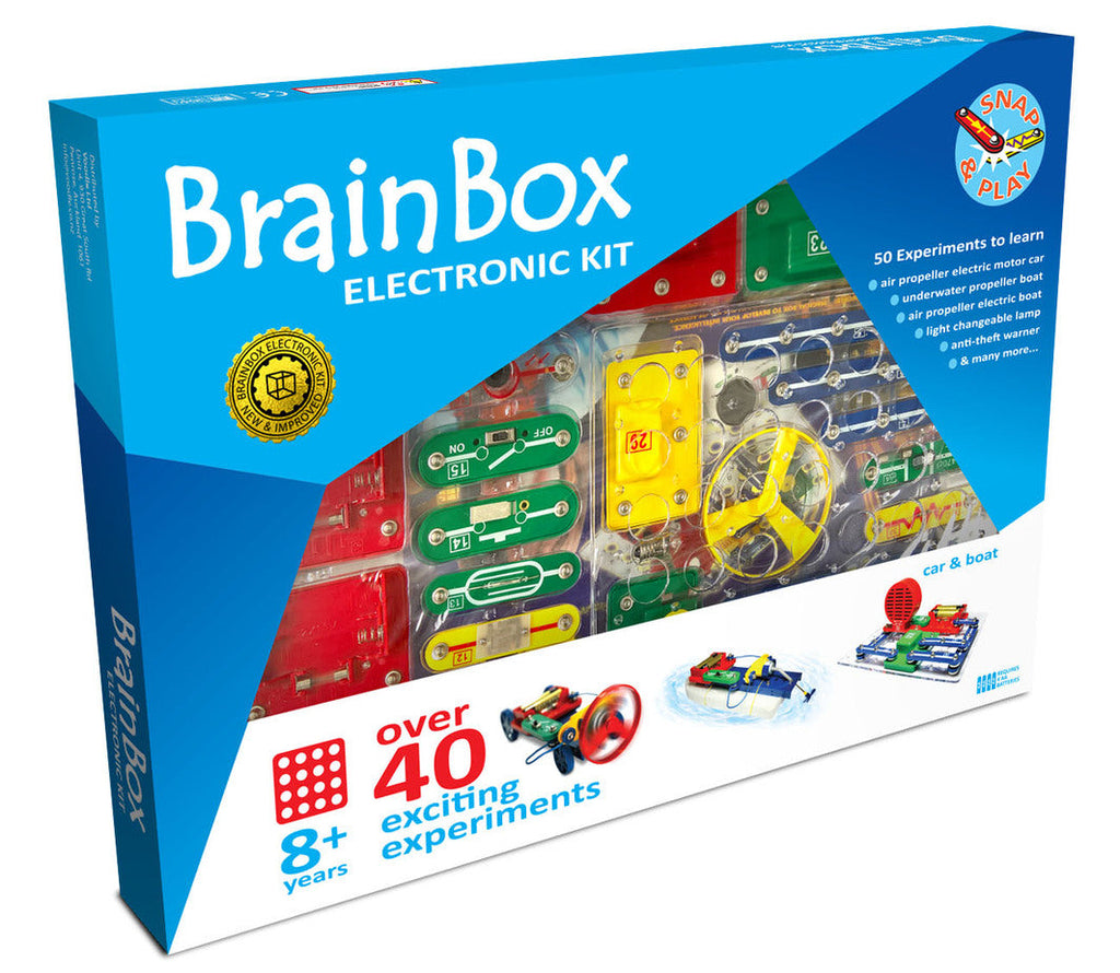 Brain Box Car & Boat 40+ Experiment Kit