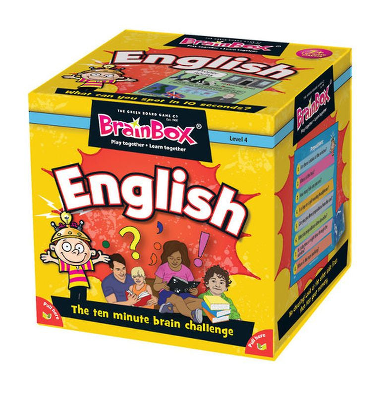 Brain Box English Card Game