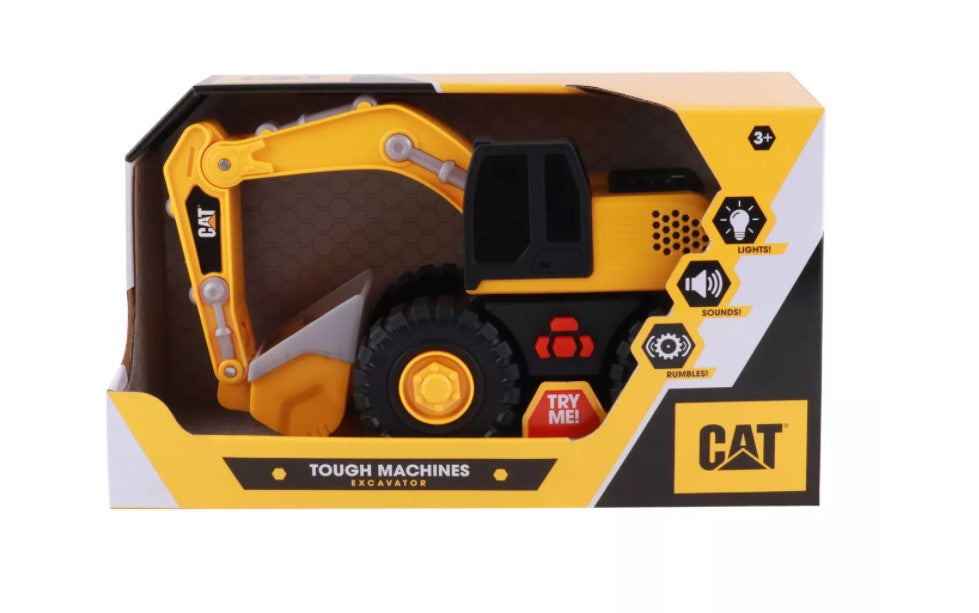 CAT TOUGH MACHINES LIGHTS & SOUNDS EXCAVATOR