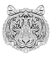 Colour Your Own Book & Puzzle Tiger Kingdom