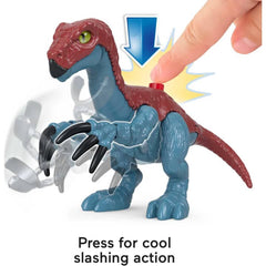 Fisher-Price Imaginext Jurassic World Therizinosaurus And Owen