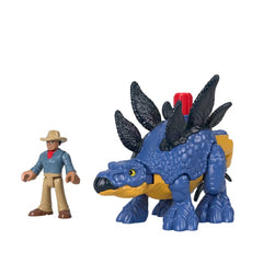 Fisher-Price Imaginext Jurassic World Stegosaurus And Dr Grant