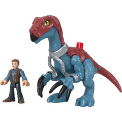 Fisher-Price Imaginext Jurassic World Therizinosaurus And Owen