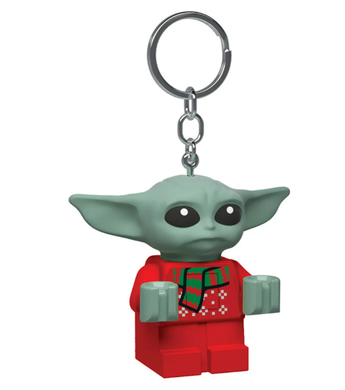 LEGO Star Wars Keylight Grogu Wearing Holiday Sweater