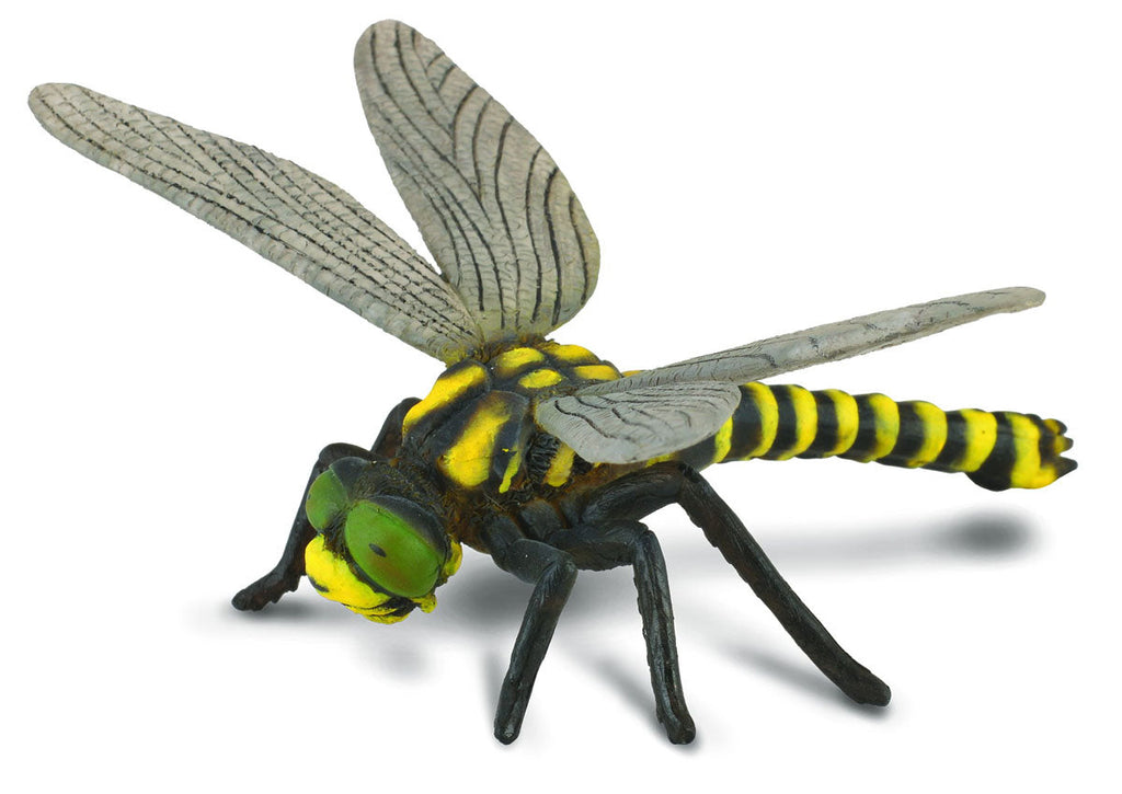 COLLECTA GOLDEN-RINGED DRAGONFLY FIGURE (YELLOW)