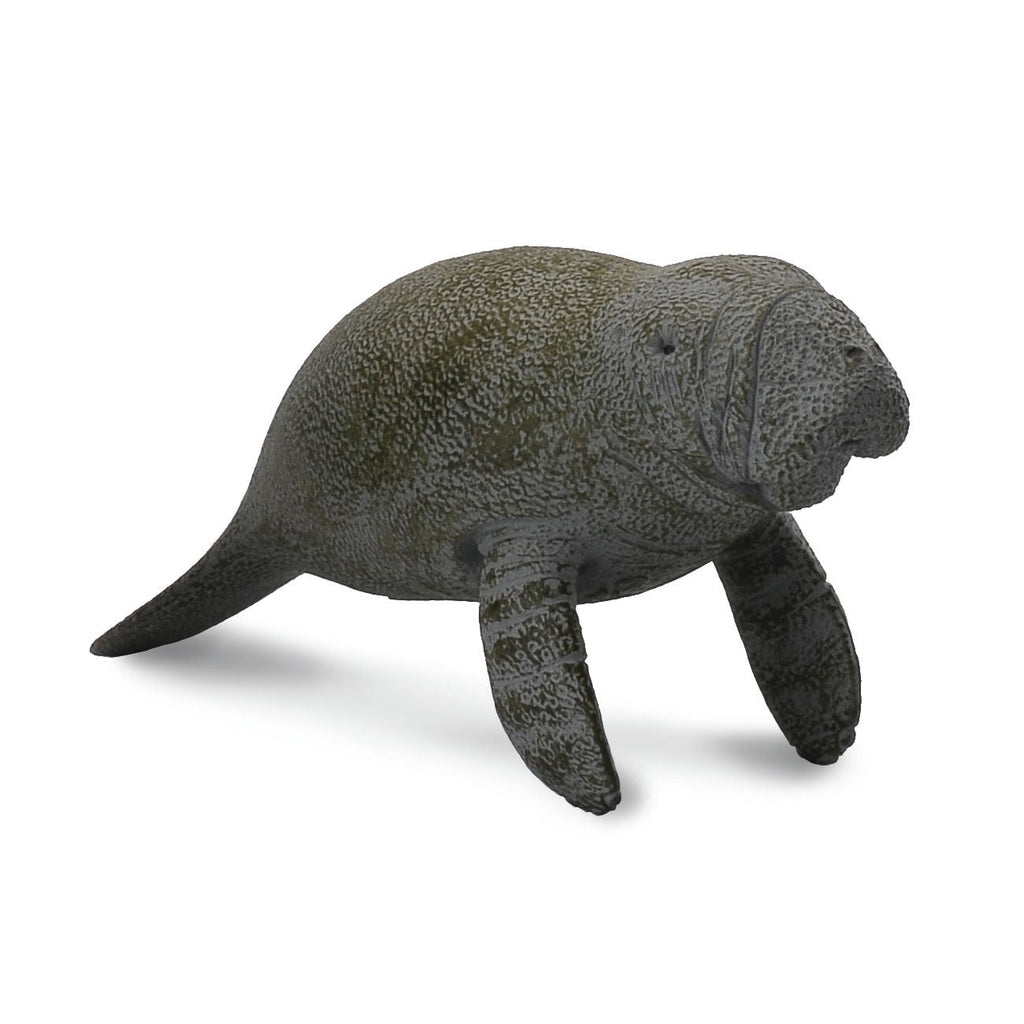 Collecta Manatee Calf Swimming Figure (Red)