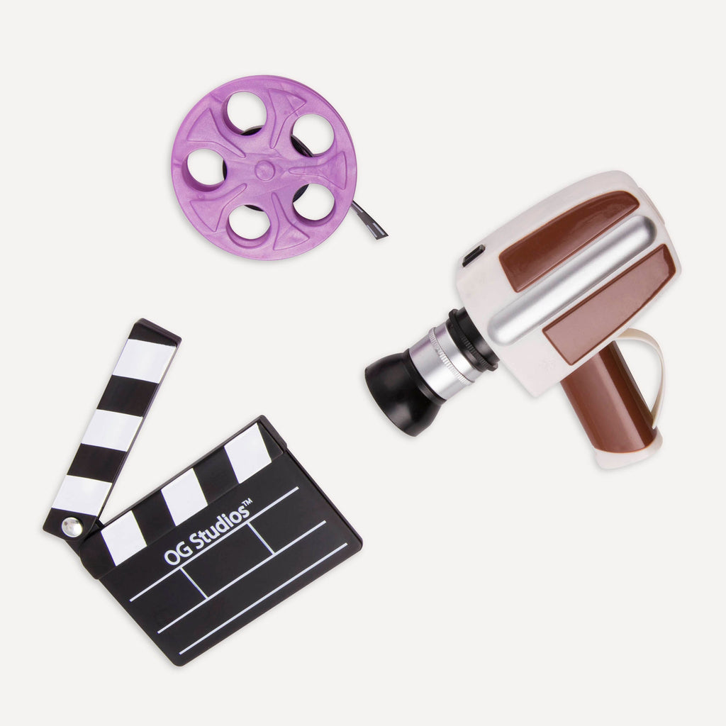 Our Generation Accessory Set Reel Cool Retro Movie Accessory