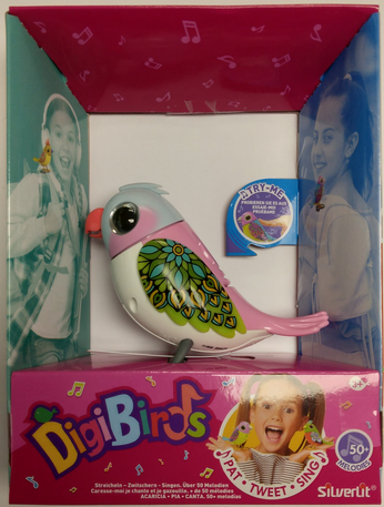 Silverlit Digibirds Ii Single Pack Series 2 White & Pink