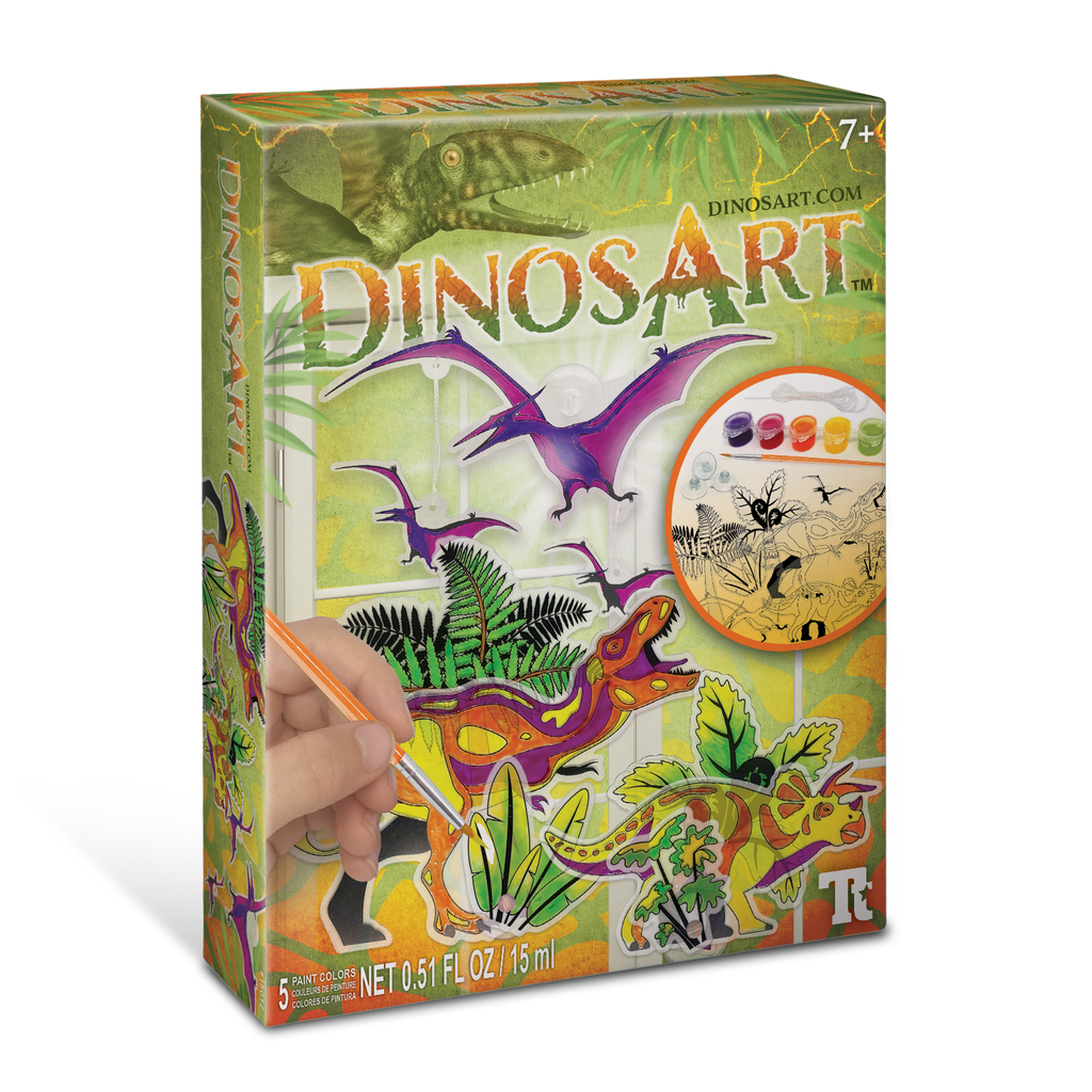 Dinosart Suncatchers