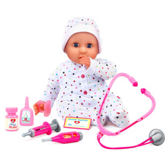 Dolls World Dolly Doctor 18 Inch (46cm) Soft Bodied Doll