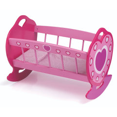 Dolls World Wooden Cradle