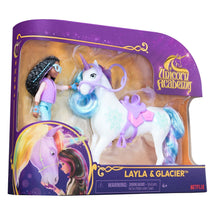 Unicorn Academy Small Doll And Unicorn Layla And Glacier