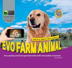 EVO Farm Animal Augmented Reality Learning Book