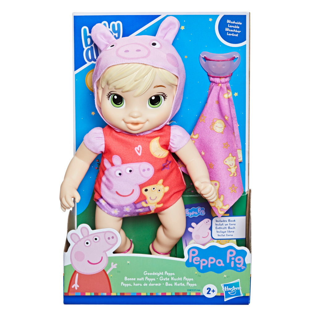 Baby Alive Goodnight Peppa Blonde Doll