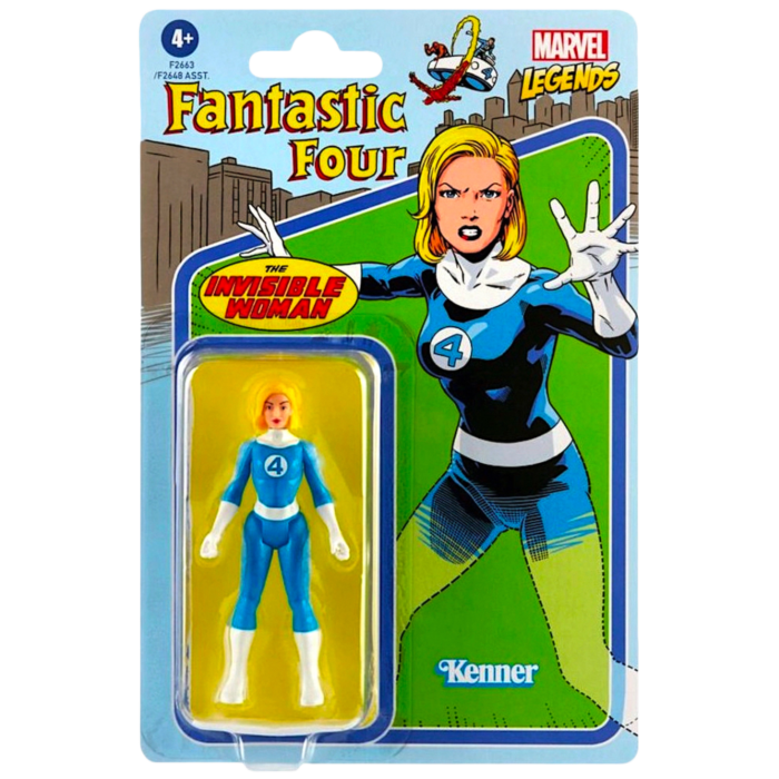 Marvel Legends 3.75 Inch Retro Figure Fantastic Four The Invisible Women