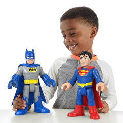 Fisher-Price Imaginext DC Super Friends Figure Batman Xl Grey/Blue Suit