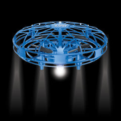 Funtime Induction Flight Ufo Quad Copter Blue