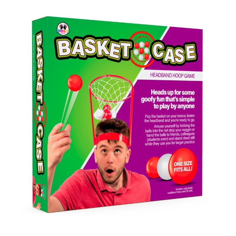 THE ORIGINAL BASKET CASE HEADBAND HOOP GAME