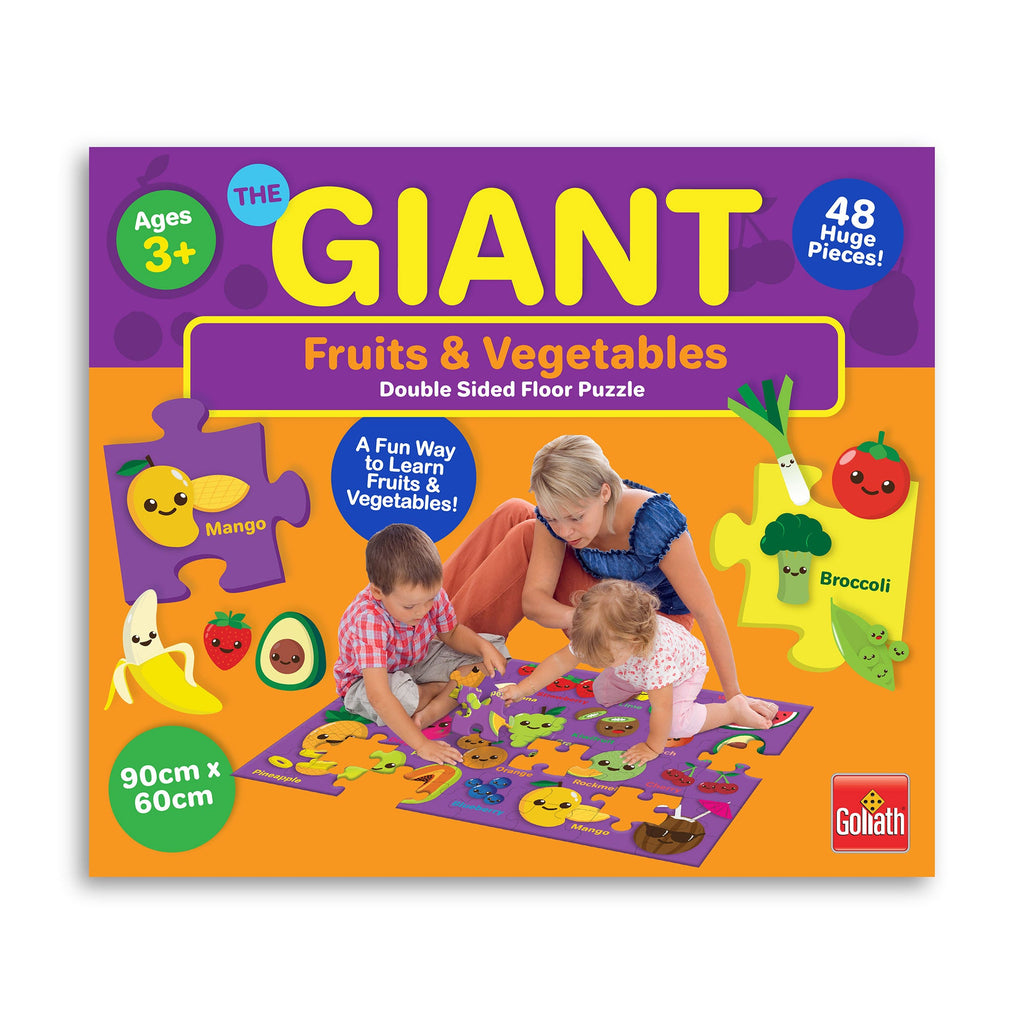 Giant Floor Puzzle 48 Piece Fruit & Vegetables