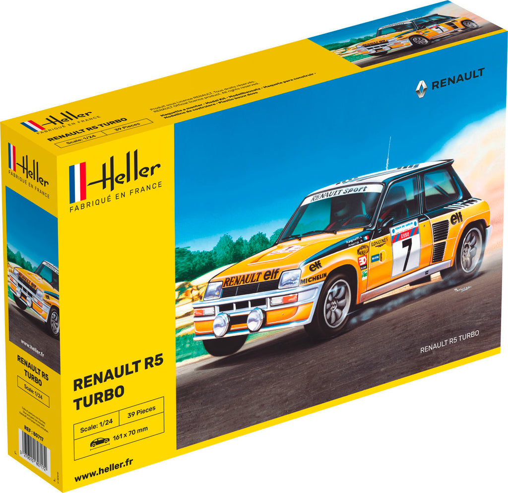 Heller 1:24 Renault R5 Turbo Model Kit