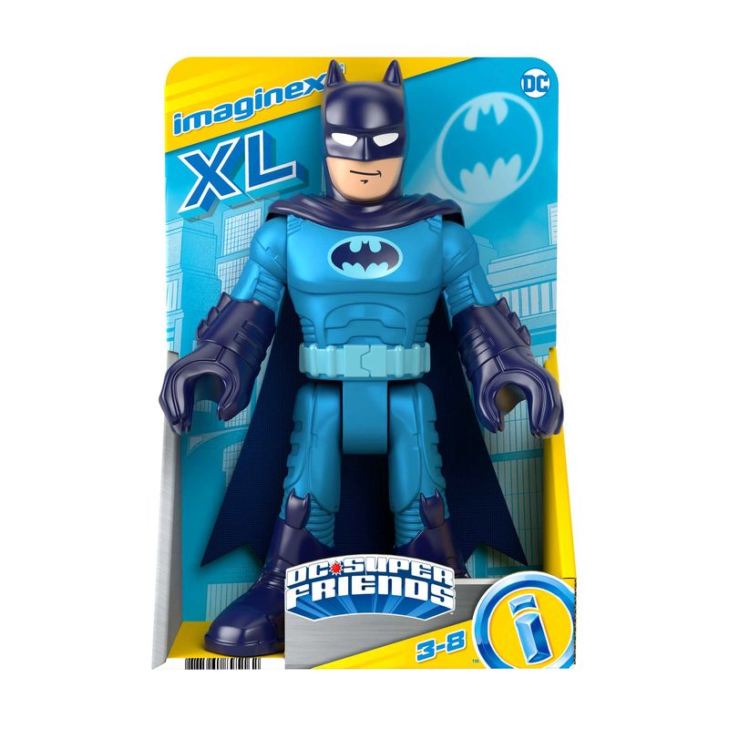 Fisher-Price Imaginext DC Super Friends Figure Batman Xl Blue Suit