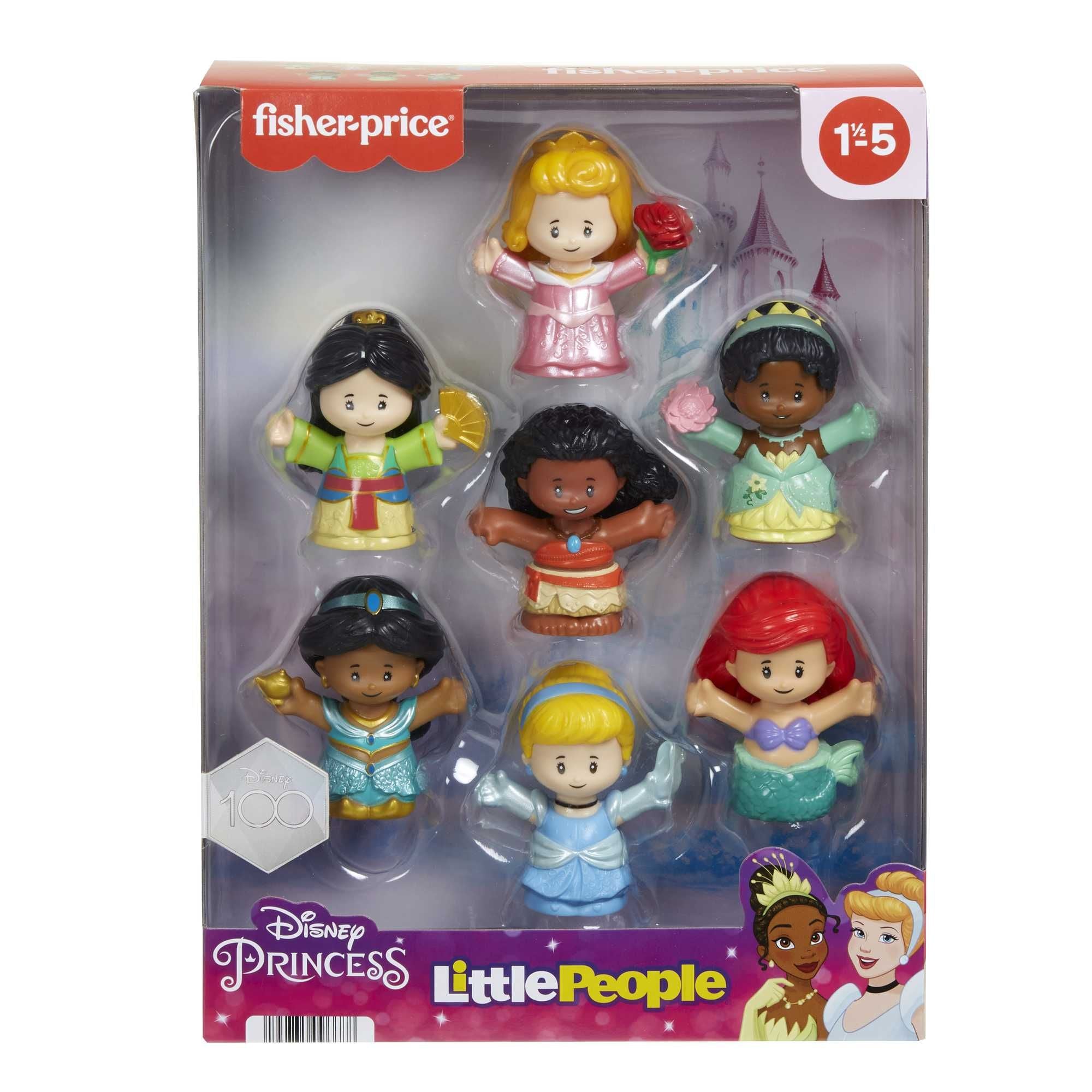 Fisher Price Little People Disney Princess 7 Figure Pack Toyworld NZ