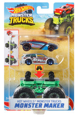 Hot Wheels Monster Trucks Monster Maker Green