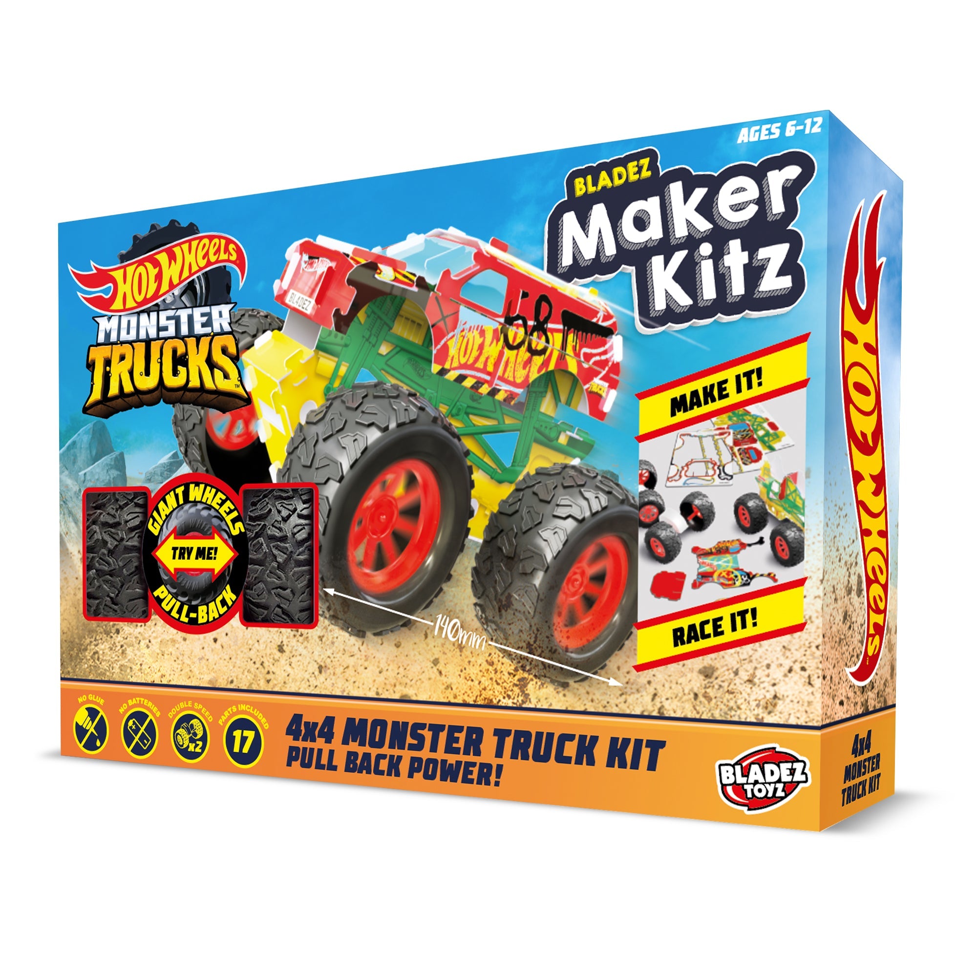 Hot Wheels Monster Trucks Maker Kitz Custom Monster | Toyworld NZ